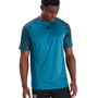 Canterbury Mens Superlight Graphic Training Tee - Blue Coral - M 