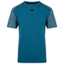 Canterbury Mens Polycotton Graphic Training Tee - Blue Coral - F 