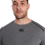 Canterbury Mens Vapodri Training Tee - Grey Marl Long Sleeve - D 