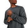 Canterbury Mens Oversize Sweater - Dark Grey Marl - Cuffs 