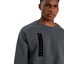 Canterbury Mens Oversize Sweater - Dark Grey Marl - Logo 