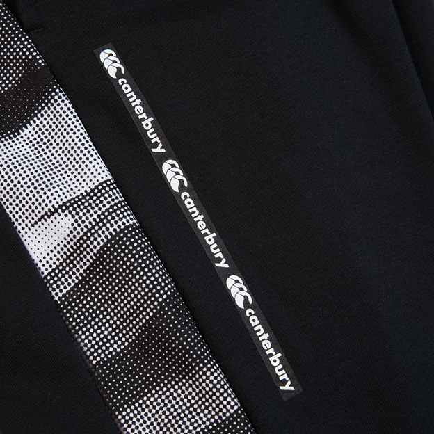 Canterbury Kids Printed Panel Pants - Black - Detail 1