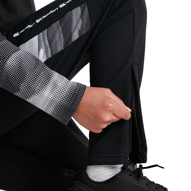 Canterbury Kids Printed Panel Pants - Black - Detail 2
