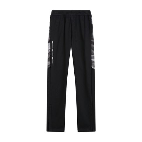 Canterbury Kids Printed Panel Pants - Black - Front Canterbury Kids Printed Panel Pants - Black - Front