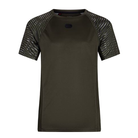 Canterbury Kids Superlight T-Shirt - Forest Night - Front Canterbury Kids Superlight T-Shirt - Forest Night - Front