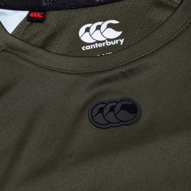 Canterbury Kids Superlight T-Shirt - Forest Night - Logo