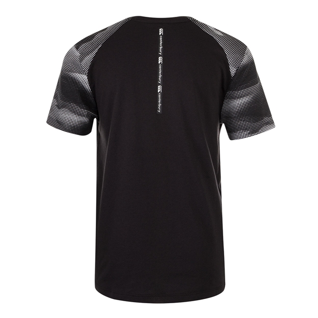 Canterbury Kids Vapodri Graphic Training Tee - Black - Back