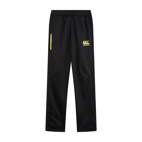 Canterbury Kids Vapodri Poly Knit Pants - Blue Graphite - Front Canterbury Kids Vapodri Poly Knit Pants - Blue Graphite - Front