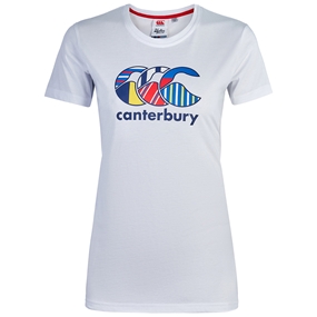 Canterbury Womens Uglies Tee - White - Front