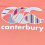 Canterbury Womens Uglies Tee - Coral - Canterbury Logo 