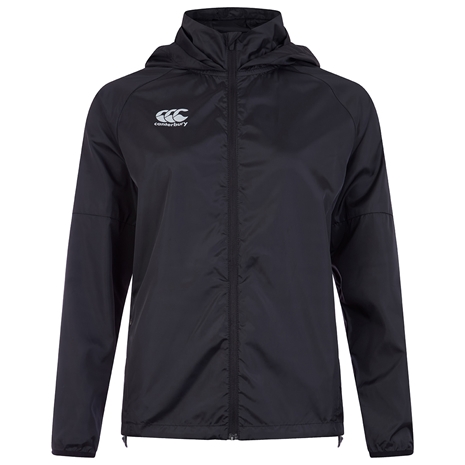 Canterbury Womens Lightweight Training Jacket - Black - Front
