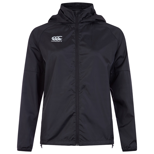Canterbury Womens Lightweight Training Jacket - Black - Front