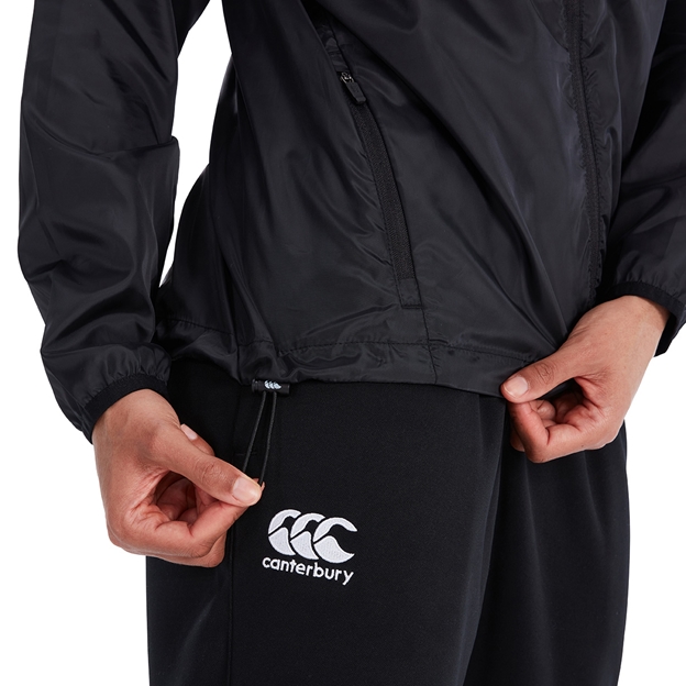Canterbury Womens Lightweight Training Jacket - Black - Hem Mode