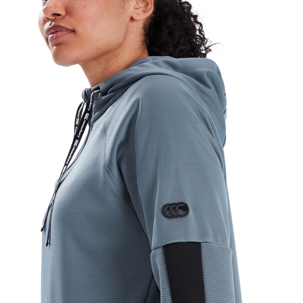 Canterbury Womens Pullover Training Hoodie - Stormy Weather - Ba