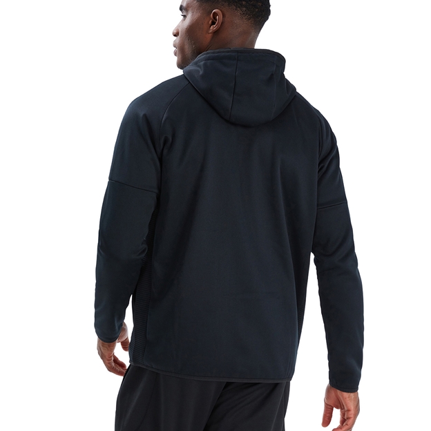 Canterbury Mens Pullover Tech Hoodie - Black - Model Back