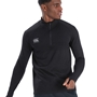 Canterbury Mens Seamless 1st Layer Top - Black - Model Front 