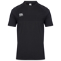 Canterbury Mens Seamless Training Tee - Black - Front 