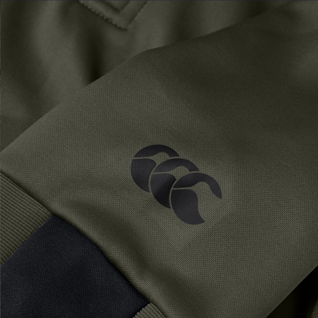 Canterbury Kids Pullover Training Hoodie - Forest Night - Sleeve