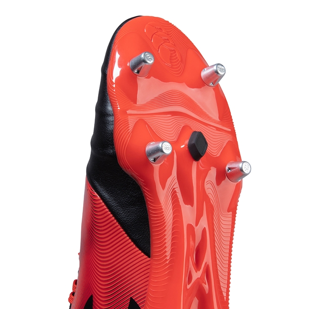 Canterbury Adults Phoenix Genesis Team Rugby Boots - Oxy Fire - 