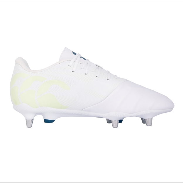 Canterbury Adults Phoenix Genesis Team Rugby Boots - White - Inn