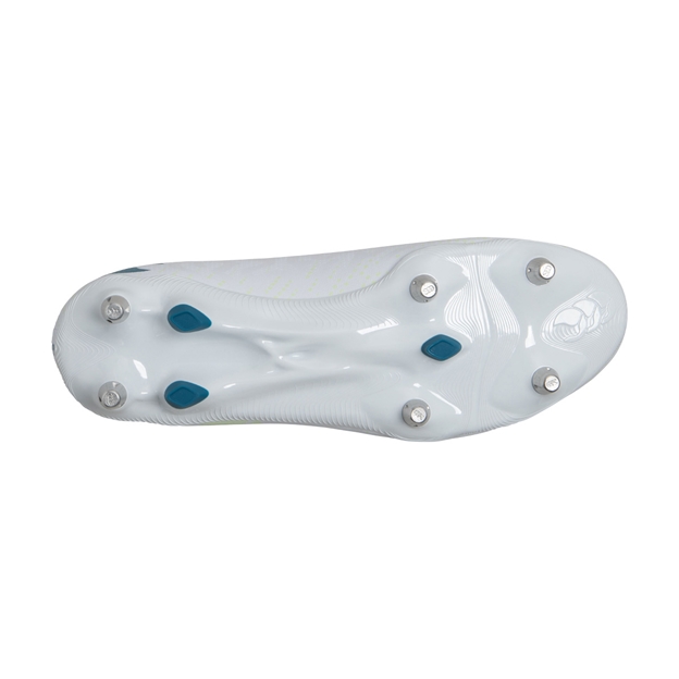 Canterbury Adults Speed Infinite Pro Rugby Boots - White - Sole