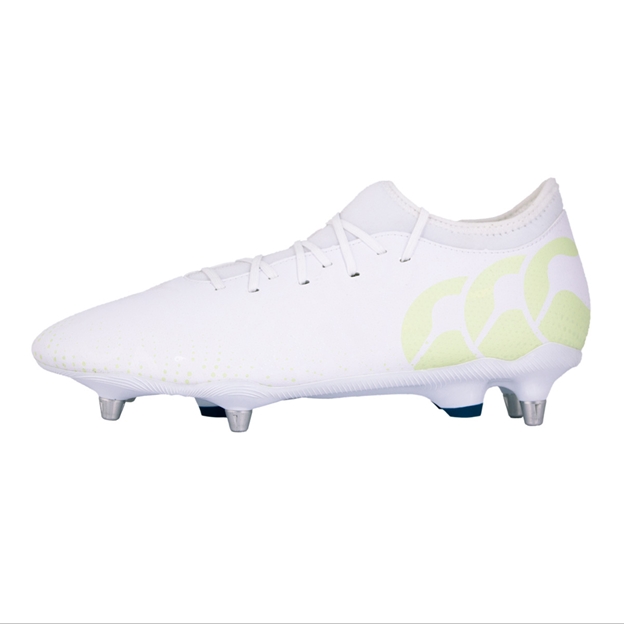 Canterbury Adults Speed Infinite Team Rugby Boots - White - Oute