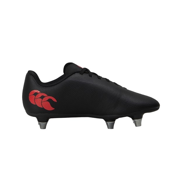 Canterbury Kids Speed Raze Rugby Boots - Black - Inner Edge