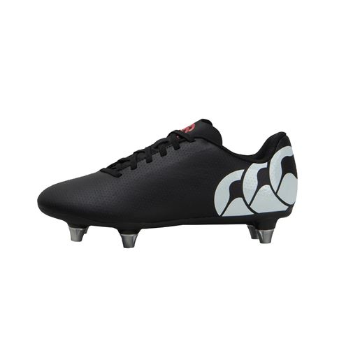 Canterbury Kids Speed Raze Rugby Boots - Black - Outer Edge Canterbury Kids Speed Raze Rugby Boots - Black - Outer Edge