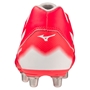 Mizuno Adults Waitangi II CL SG Rugby boots - Fiery Coral - Heel 