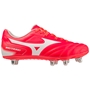 Mizuno Adults Waitangi II CL SG Rugby boots - Fiery Coral - Instep 