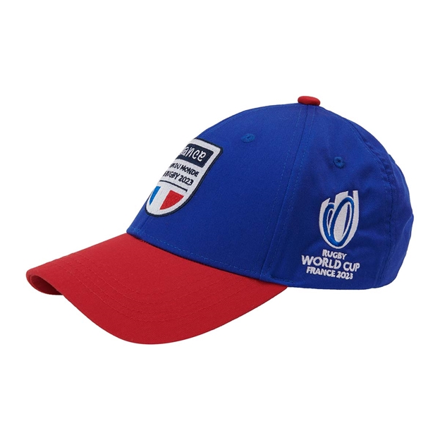 Adults France Rugby World Cup 2023 Cap - Navy - Side