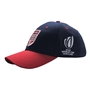 Adults England Rugby World Cup 2023 Cap - Navy - Side 