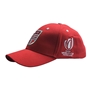 Adults Wales Rugby World Cup 2023 Cap - Red - Side 