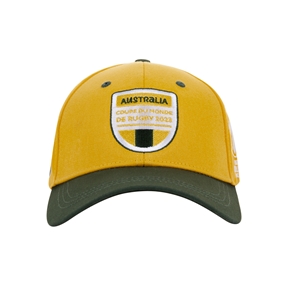 Adults Australia Rugby World Cup 2023 Cap - Gold - Front