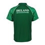 Mens Ireland Rugby World Cup 2023 Polo - Bottle Green - Back 
