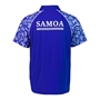 Mens Samoa Rugby World Cup 2023 Polo - Royal - Back 