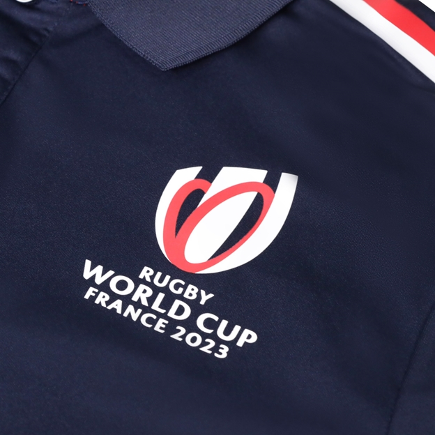 England X Rugby World Cup 2023 Mens Lightweight Polo - Navy - RW