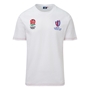 England X Rugby World Cup 2023 Mens Cotton T-Shirt - White - Fro 