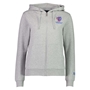 Womens Rugby World Cup 2023 Full Zip Hoodie - Grey - Front 