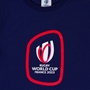 Kids Rugby World Cup 2023 Logo Tee - Navy - Logo 