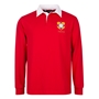 Tonga Mens Rugby Origins 1923 Rugby Shirt - Long Sleeve Red - Fr 