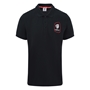 Rugby World Cup 2023 Mens 20 Nations Map Polo Shirt - Black - Fr 