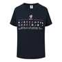 Rugby World Cup 2023 Mens 20 Nations Stacked T-Shirt - Navy - Fr 