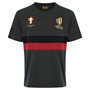 Mens Rugby World Cup 2023 Webb Ellis Stripe Tee - Black Haze - F 