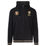 Mens Rugby World Cup 2023 Webb Ellis Zip Hoodie - Black - Front 