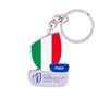 Rugby World Cup 2023 Italy Flag Keyring - Front 