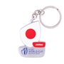 Rugby World Cup 2023 Japan Flag Keyring - Front 