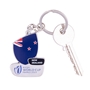 Rugby World Cup 2023 New Zealand Flag Keyring - With Keys 