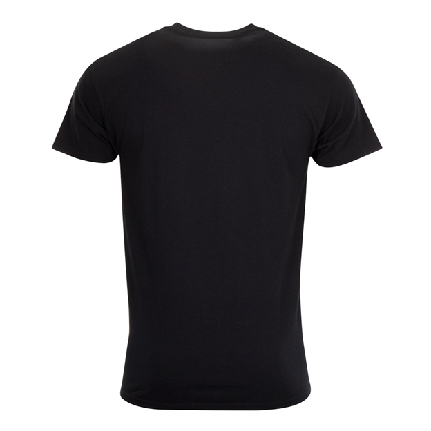 New Zealand Kids Classic Printed T-Shirt - Black - Back