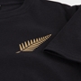 New Zealand Kids Classic Printed T-Shirt - Black - Logo 